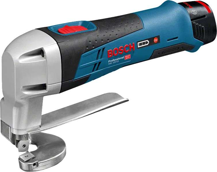 Bosch GSC 12V-13 กรรไกรตัดโลหะไร้สายสำหรับตัดเหล็ก.