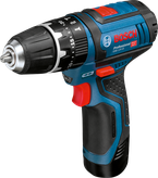 สว่านกระแทกไร้สาย Bosch GSB 12V-15 สำหรับการขันสกรูแบบอเนกประสงค์.