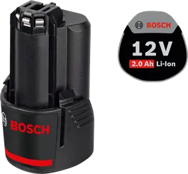 ชุดแบตเตอรี่ลิเธียมไออน Bosch 12V 2.0Ah.