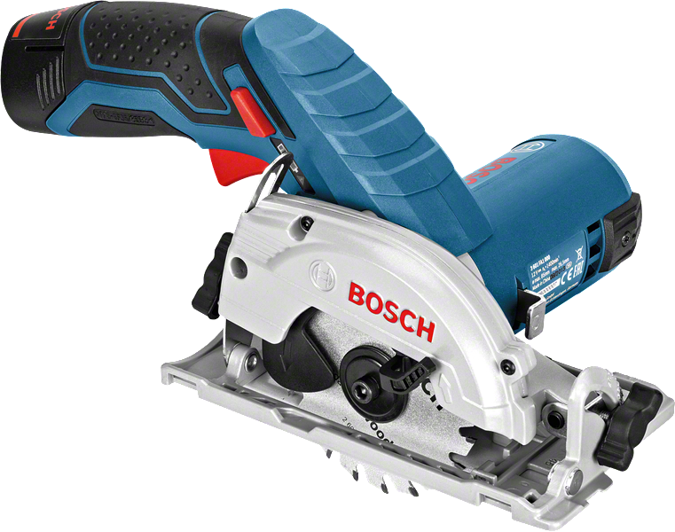 Bosch GKS 12V-26 เลื่อยวงเดือนไร้สายสำหรับตัดไม้.