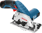 Bosch GKS 12V-26 เลื่อยวงเดือนไร้สายสำหรับตัดไม้.