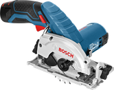 Bosch GKS 12V-26 เลื่อยวงเดือนไร้สายสำหรับตัดไม้.