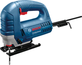 จิ๊กซอว์ Bosch GST 75 E ที่มีด้ามจับตามหลักสรีรศาสตร์.