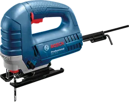 จิ๊กซอว์ Bosch GST 75 E ที่มีด้ามจับตามหลักสรีรศาสตร์.