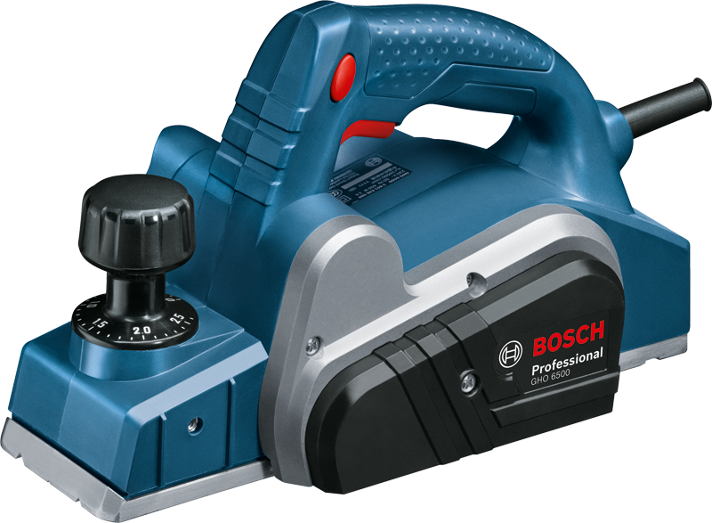 เครื่องไสไม้ Bosch GHO 6500 พร้อมปุ่มปรับความลึก
