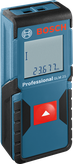 เครื่องวัดระยะเลเซอร์ Bosch GLM 25 พร้อมจอแสดงระยะทางแบบดิจิตอล.