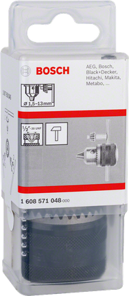 หัวจับดอกสว่านแบบมีประแจ Bosch 1.5–13 มม.