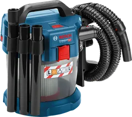 เครื่องดูดฝุ่นไร้สาย Bosch GAS 18V-10 L พร้อมท่อ.