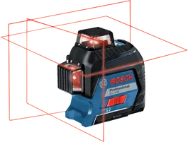 เครื่องมือปรับระดับเลเซอร์ Bosch GLL 3-80 พร้อมการฉายเส้น 360°.