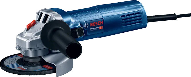 เครื่องเจียรไฟฟ้า Bosch GWS 900-100 พร้อมด้ามจับด้านข้าง.