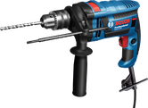 สว่านกระแทก Bosch GSB 16 RE พร้อมด้ามจับด้านข้าง.