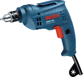 สว่านรุ่น Bosch GBM 6 RE ดีไซน์กะทัดรัด 350 วัตต์.