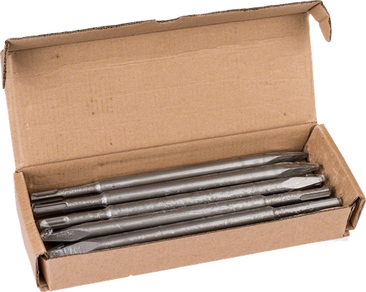 ชุดสิ่วแหลม Bosch SDS plus 250mm ในกล่อง.