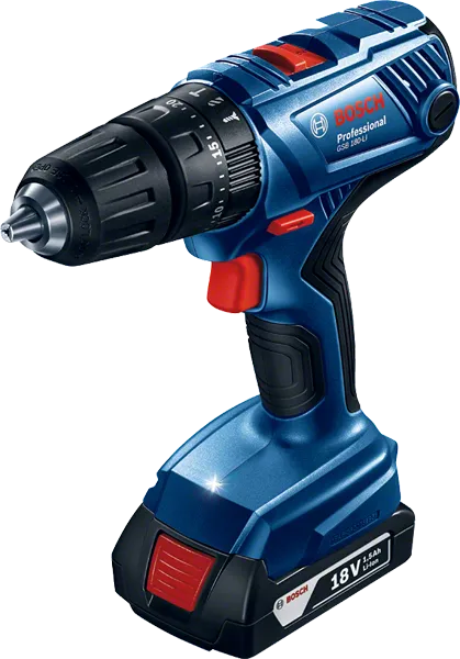 สว่านไร้สาย Bosch GSB 180-LI พร้อมแบตเตอรี่ 18V.