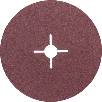 แผ่นขัดไฟเบอร์ Bosch R444 สำหรับโลหะ เบอร์ 100.