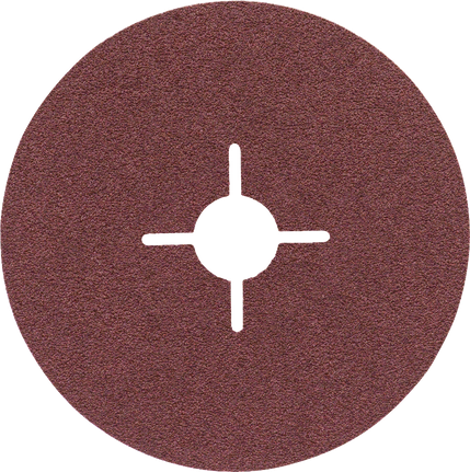 แผ่นขัดไฟเบอร์ Bosch R444 สำหรับโลหะ เบอร์ 60.