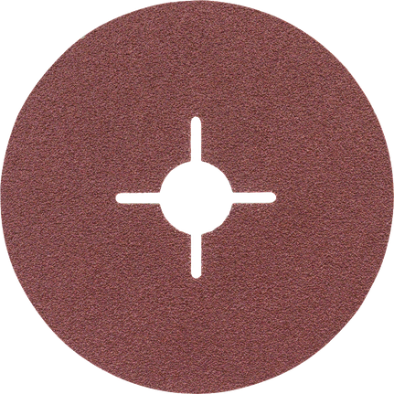 แผ่นขัดไฟเบอร์ Bosch R444 Expert สำหรับโลหะ กรวด 80.