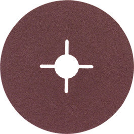 แผ่นขัดไฟเบอร์ Bosch R444 Expert สำหรับโลหะ เบอร์ 100.