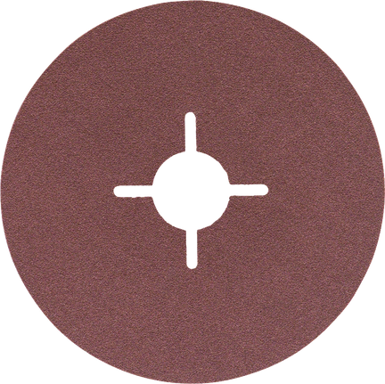 แผ่นขัดไฟเบอร์ Bosch R444 สำหรับโลหะ เบอร์ 120.