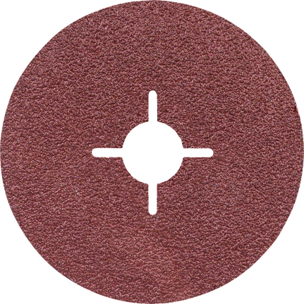 แผ่นขัดไฟเบอร์ Bosch R444 Expert สำหรับโลหะ 125มม.