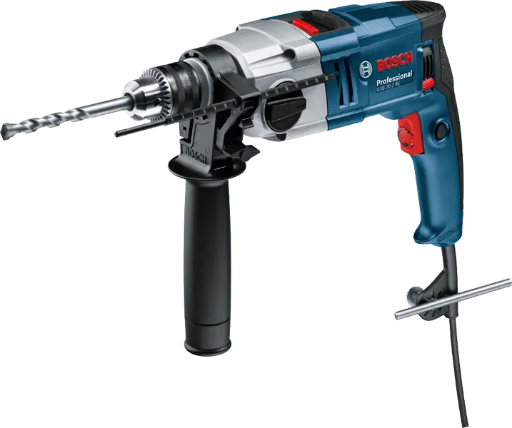 สว่านกระแทก Bosch GSB 20-2 RE พร้อมด้ามจับด้านข้าง.