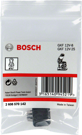 ปลอก 1/4 นิ้ว พร้อมน็อต ปลอกจับดอกสว่าน Bosch 1/4″ พร้อมน็อต.