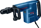 สว่านกระแทก Bosch GSH 11 E พร้อมด้ามจับออกแบบตามหลักสรีรศาสตร์.