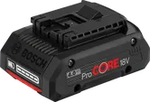 แบตเตอรี่ Bosch ProCORE 18V 4.0Ah.