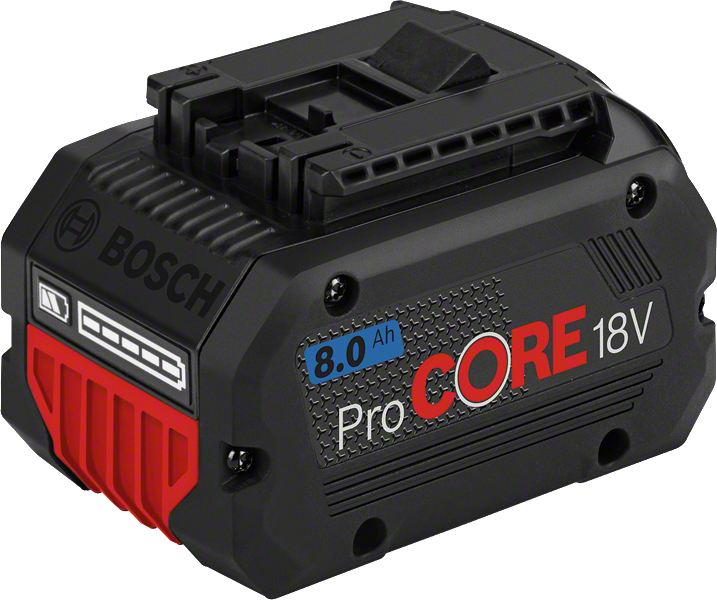 ชุดแบตเตอรี่ Bosch ProCORE 18V 8.0Ah