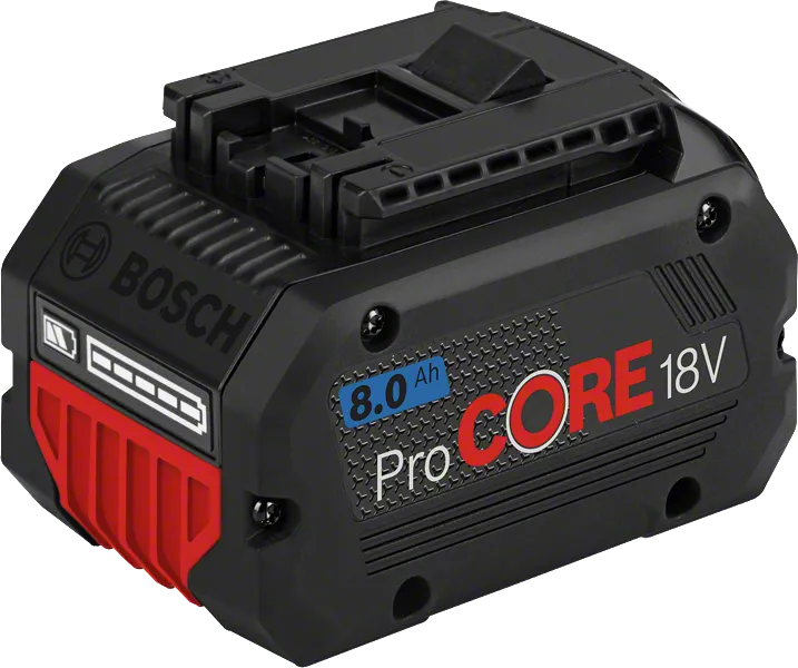 ชุดแบตเตอรี่ Bosch ProCORE 18V 8.0Ah