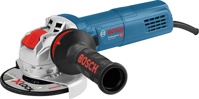 เครื่องเจียรไฟฟ้า Bosch GWX 9-125 S พร้อมระบบ X-LOCK.
