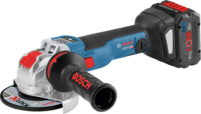 เครื่องเจียรไร้สาย Bosch GWX 18V-10 SC.