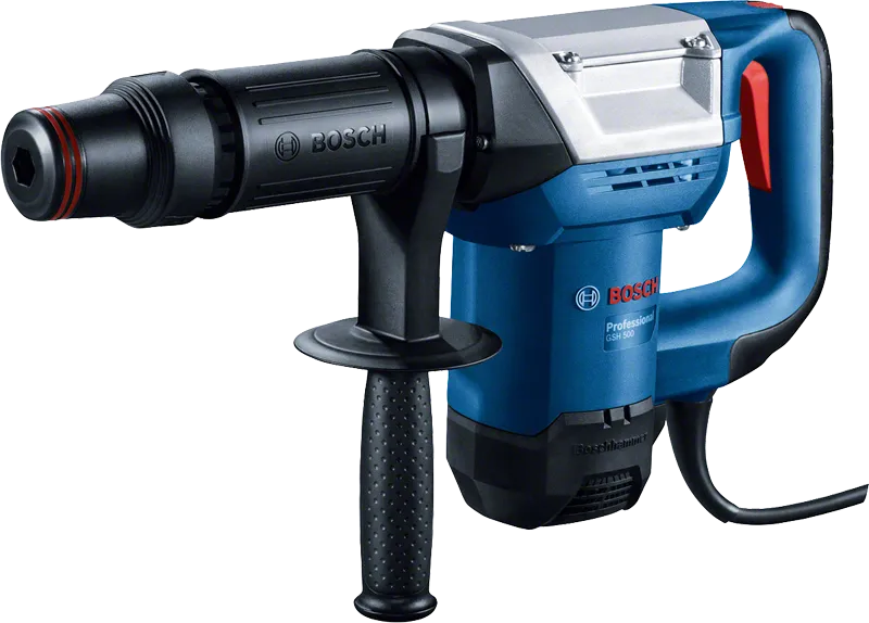 สว่านกระแทก Bosch GSH 500 พร้อมด้ามจับหกเหลี่ยม.
