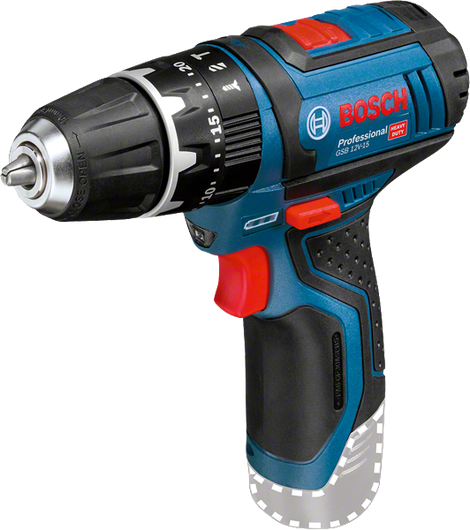 สว่านไขควงไร้สาย Bosch GSB 12V-15 ที่มีดีไซน์กะทัดรัด