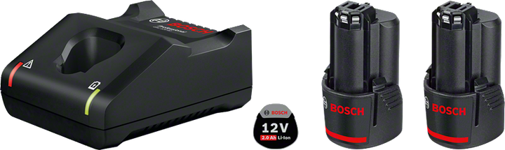 2 x GBA 12V 2.0Ah + GAL 12V-40 2 x GBA 12V 2.0Ah + GAL 12V-40