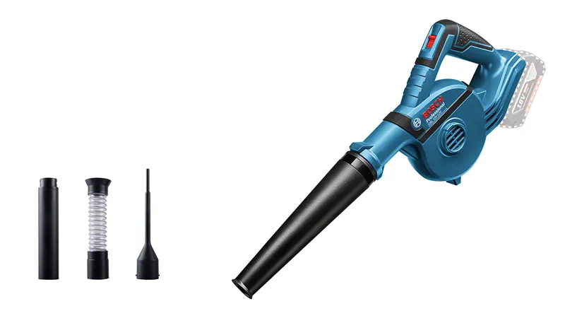 เครื่องเป่าลมไร้สาย Bosch GBL 18V-120 พร้อมหัวฉีด.