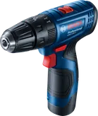 สว่านไขควงไร้สาย Bosch GSB 120-LI ด้ามจับออกแบบตามหลักสรีรศาสตร์.