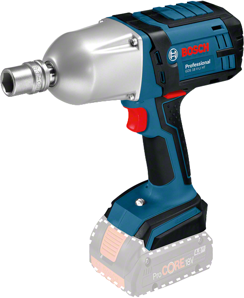 ประแจกระแทกไร้สาย Bosch GDS 18V-LI HT.