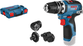 ชุดสว่านไร้สาย Bosch GSR 12V-35 FC พร้อมอุปกรณ์เสริม