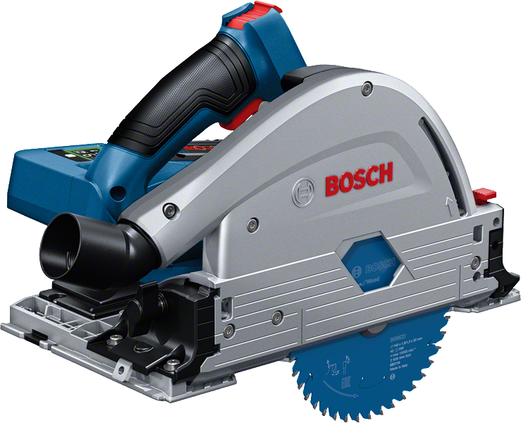 เลื่อยวงเดือนไร้สาย Bosch GKT 18V-52 สำหรับการตัดที่แม่นยำ.