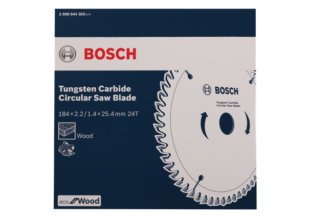 ใบเลื่อยวงกลม Bosch MPP สำหรับงานไม้ ผลิตจากทังสเตนคาร์ไบด์