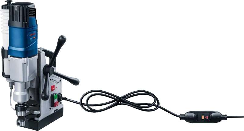 สว่านแกนแม่เหล็ก Bosch GBM 50-2 สำหรับงานเจาะเหล็ก.