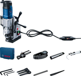 สว่านแม่เหล็ก Bosch GBM 50-2 พร้อมอุปกรณ์เสริม