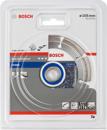 ใบตัดเพชร ใบตัดเพชร Bosch 105มม.