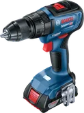 สว่านไร้สาย Bosch GSB 18V-50 พร้อมแบตเตอรี่ 2.0Ah.