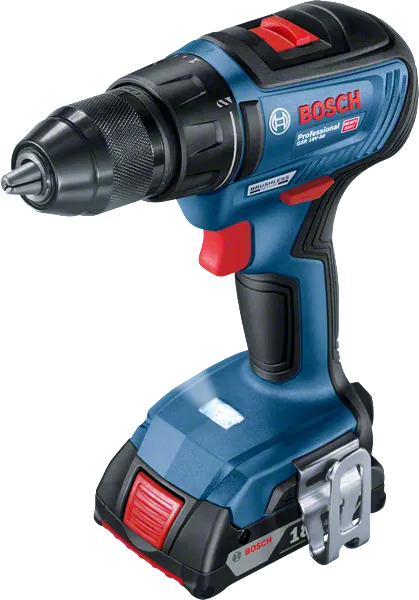 สว่านไร้สาย Bosch GSR 18V-50 พร้อมแบตเตอรี่ 2.0Ah.