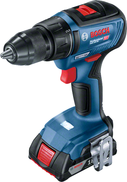 สว่านไร้สาย Bosch GSR 18V-50 พร้อมแบตเตอรี่ 2.0Ah.