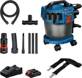 ชุดเครื่องดูดฝุ่นเปียกและแห้งไร้สาย Bosch GAS 18V-10L