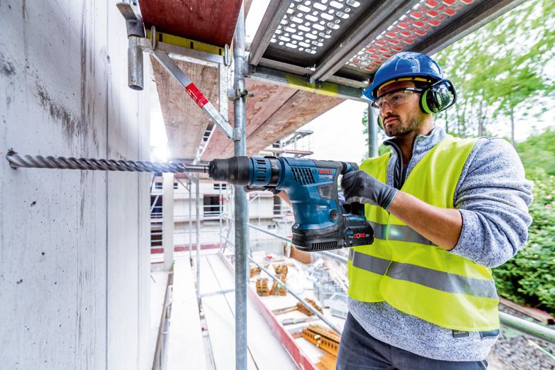 GBH 18V-36 C สว่านโรตารี่ไร้สาย BITURBO พร้อมระบบ SDS max Bosch