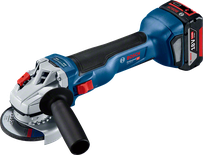 เครื่องเจียรไร้สาย Bosch GWS 18V-10 พร้อมอุปกรณ์เสริม.
